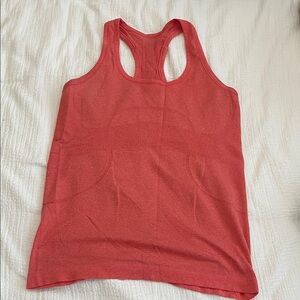 Lululemon Athletica Red Tank Top